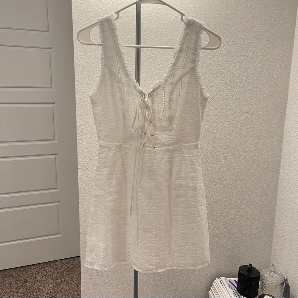 Nasty Gal. White Mini Dress. Nasty Gal. Size S